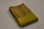 Parrot Green with Royal Purple Gold Zari Woven Traditional Semi Silk Saree - Image 5